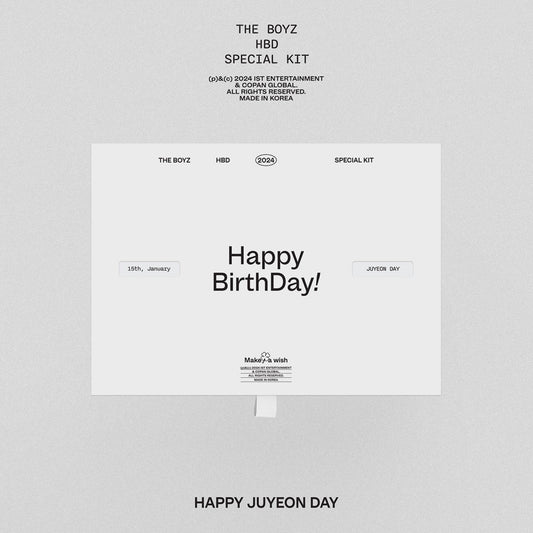 THE BOYZ - THE BOYZ HBD JUYEON SPECIAL KIT