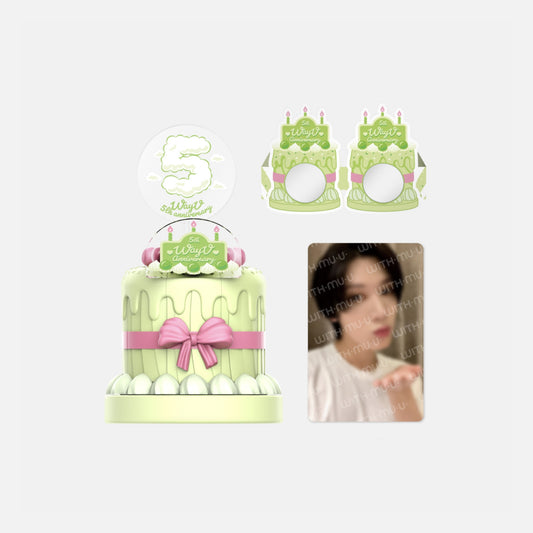 WayV - 01 5TH ANNIVERSARY PARTY CAKE SET / 2024 WayV 5TH ANNIVERSARY MD