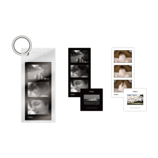 BTS V - PHOTO FILM KEYRING / V 'TYPE 1' [ARTSPACE: TYPE 1] OFFICIAL GOODS