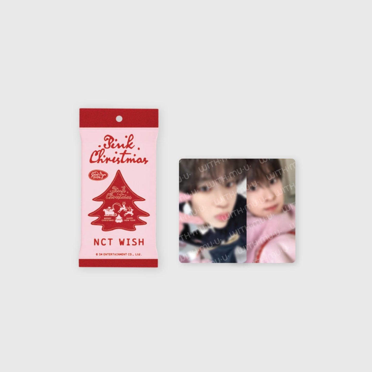 [Pre-Order] NCT WISH PHOTOCARD RANDOM PACK (2024 PINK CHRISTMAS OFFICIAL MD)