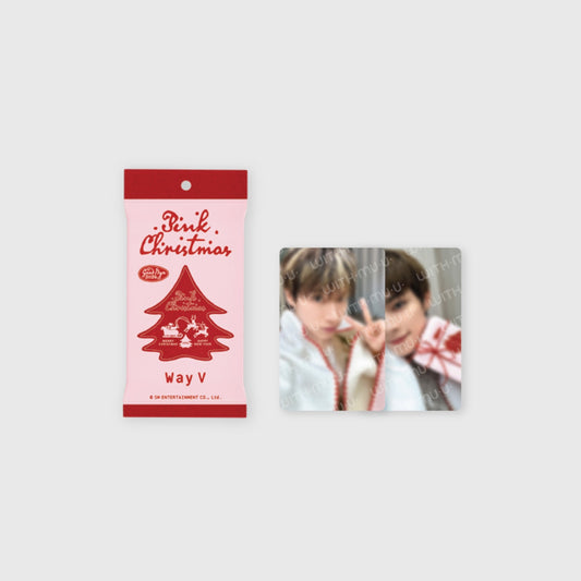 [Pre-Order] WayV PHOTOCARD RANDOM PACK (2024 PINK CHRISTMAS OFFICIAL MD)