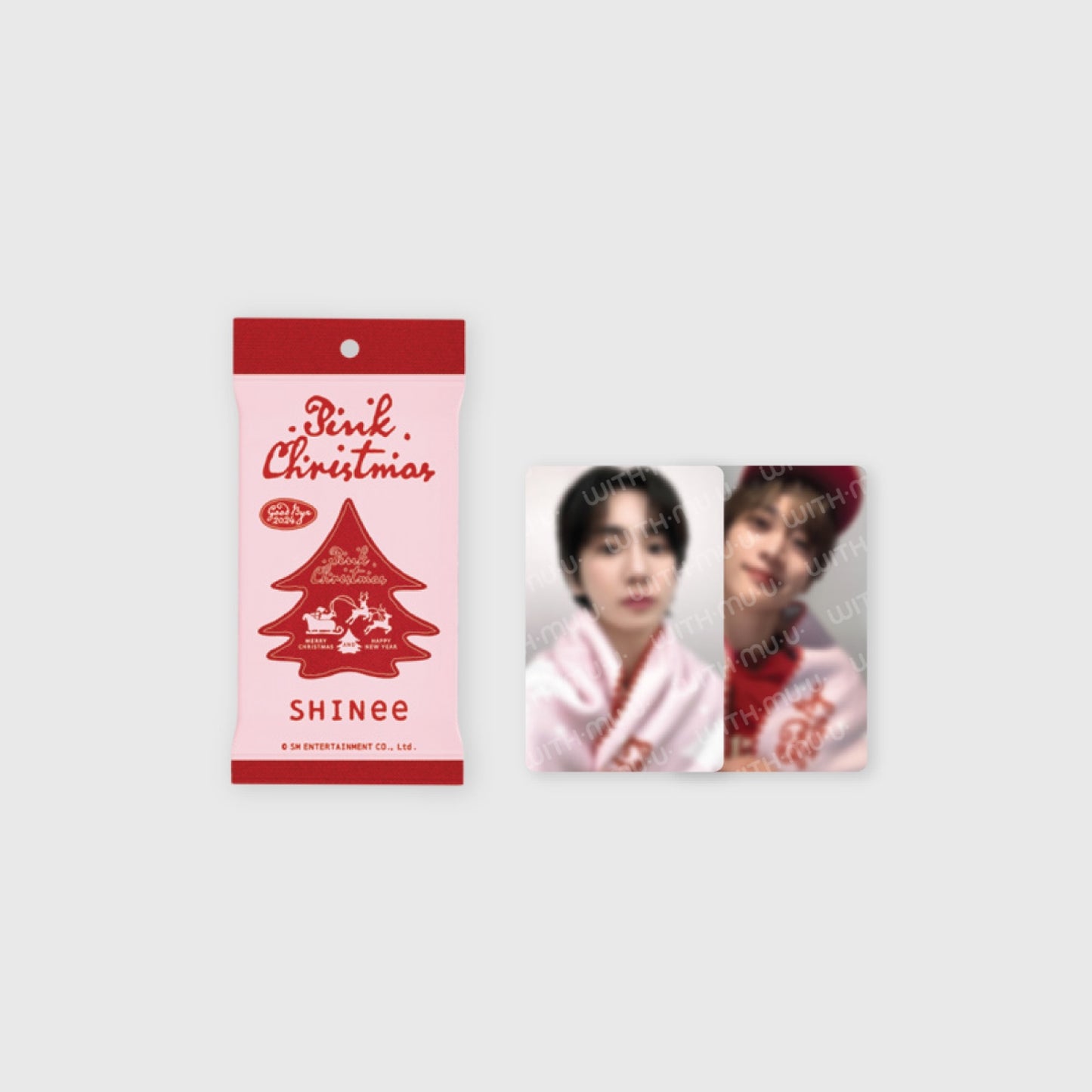 [Pre-Order] SHINee PHOTOCARD RANDOM PACK (2024 PINK CHRISTMAS OFFICIAL MD)