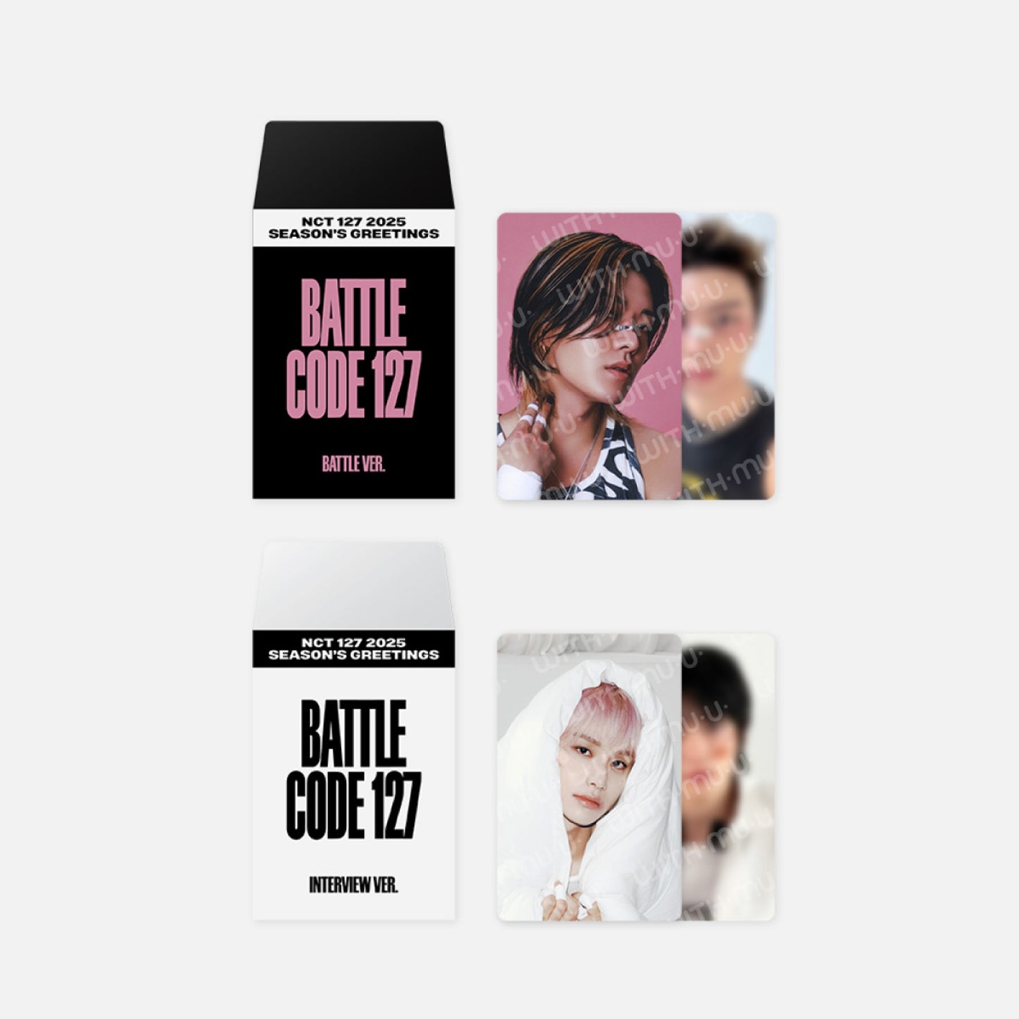 [Pre-Order] RANDOM TRADING CARD SET (NCT 127 Ver.) / 2025 SM ARTIST SEASON’S GREETINGS OFFICIAL MD