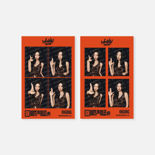 [Pre-Order] aespa - 2026 SM ARTIST SEASON'S GREETINGS 4CUT PHOTO SET