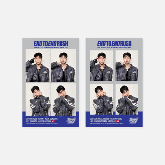 [Pre-Order] NCT 127 - 2026 SM ARTIST SEASON'S GREETINGS 4CUT PHOTO SET