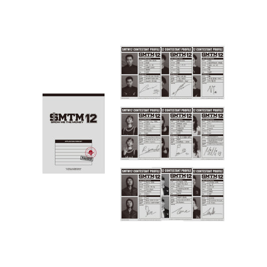 [Pre-Order] SHOW ME THE MONEY 12 - APPLICATION FORM SET