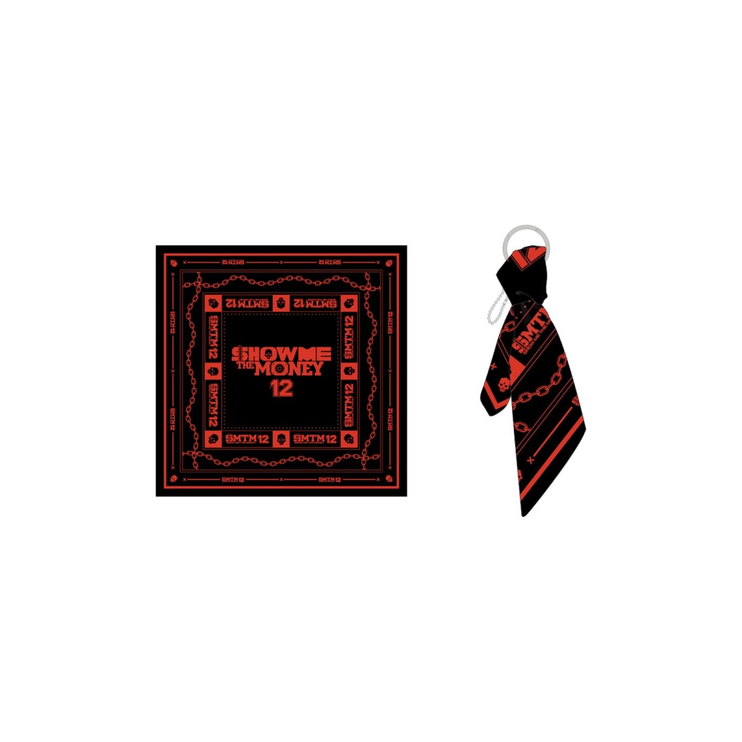 [Pre-Order] SHOW ME THE MONEY 12 - BANDANA KEYRING