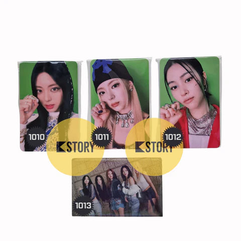 [Photocard 1010~1013] ITZY - KILL MY DOUBT 7TH MINI ALBUM- JYP