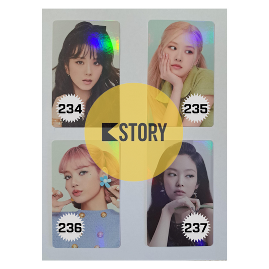 [Photocard 234~239] BLACK PINK - 2022 WELCOMING COLLECTION
