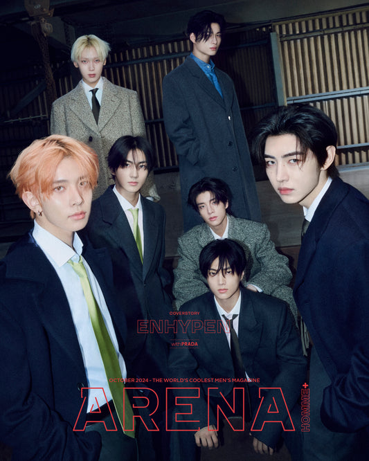 ENHYPEN - ARENA HOMME MAGAZINE 2024 OCTOBER ISSUE