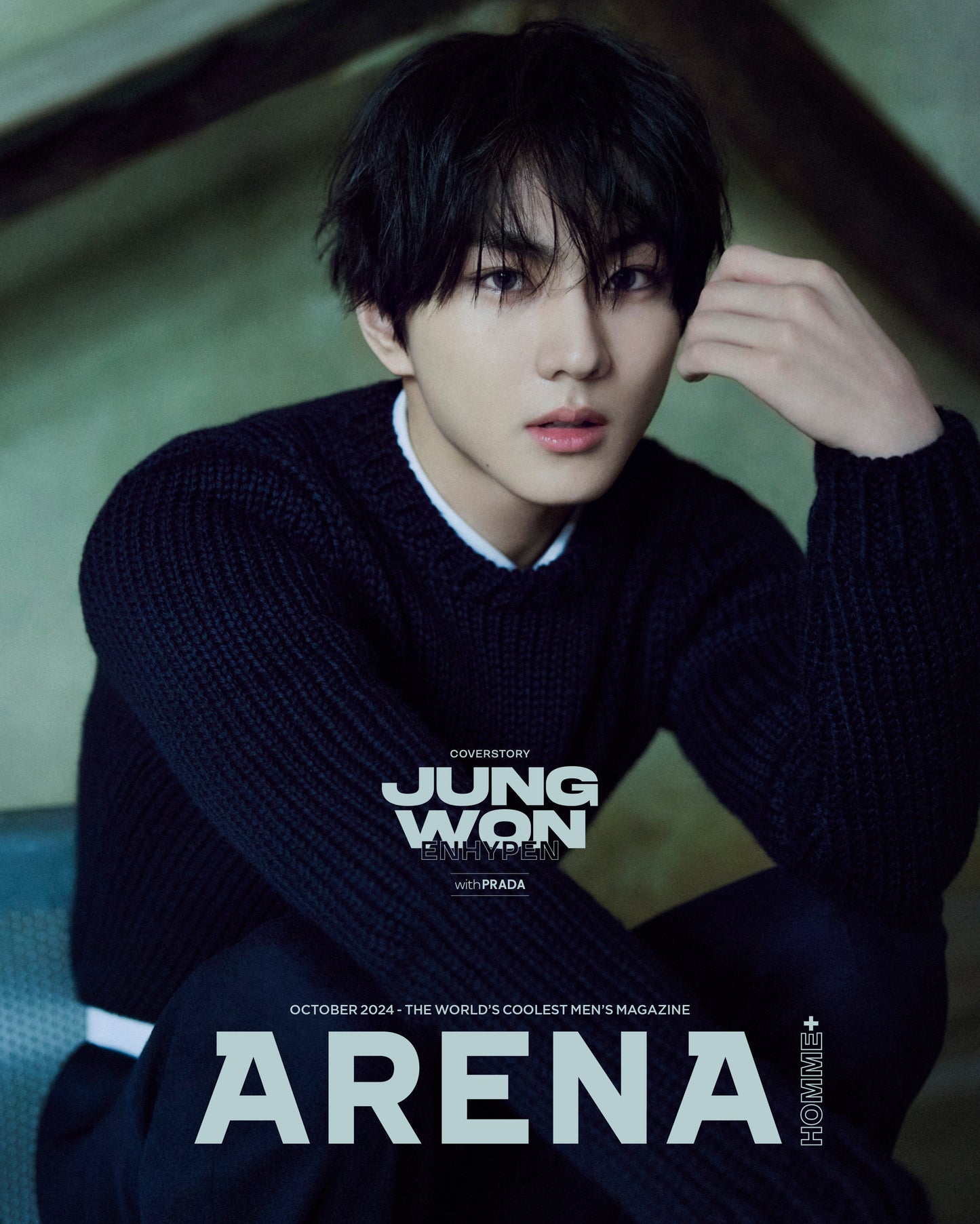 ENHYPEN - ARENA HOMME MAGAZINE 2024 OCTOBER ISSUE