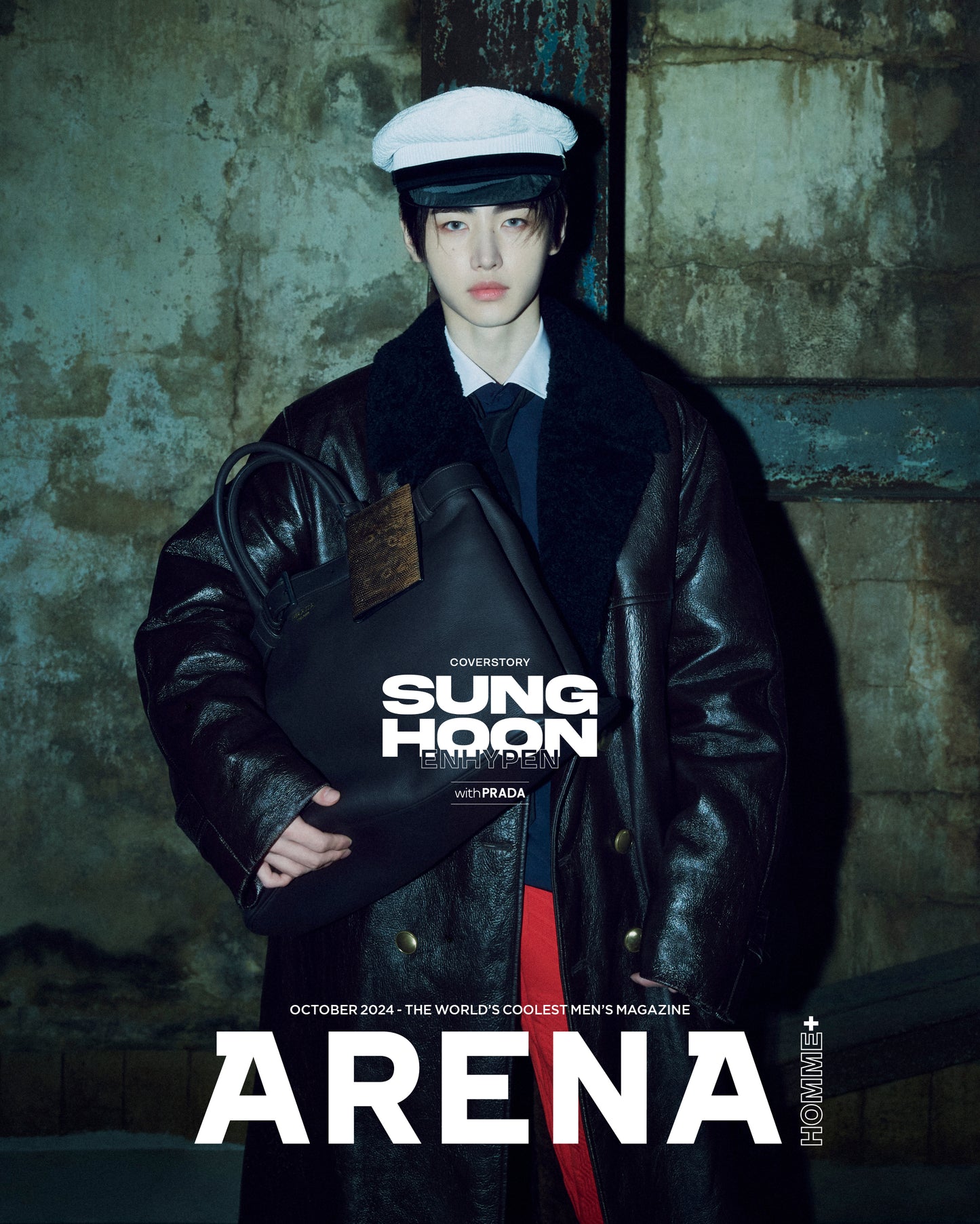 ENHYPEN - ARENA HOMME MAGAZINE 2024 OCTOBER ISSUE