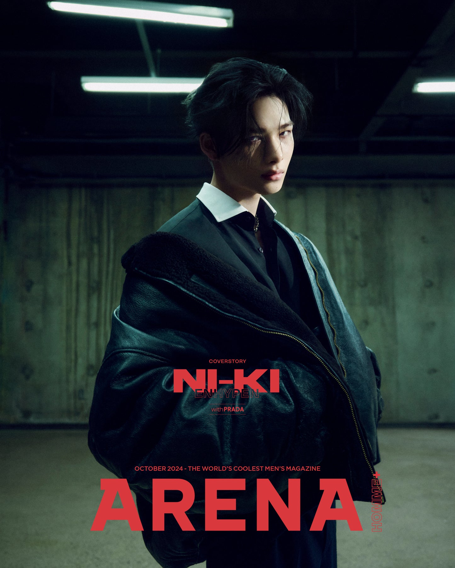 ENHYPEN - ARENA HOMME MAGAZINE 2024 OCTOBER ISSUE