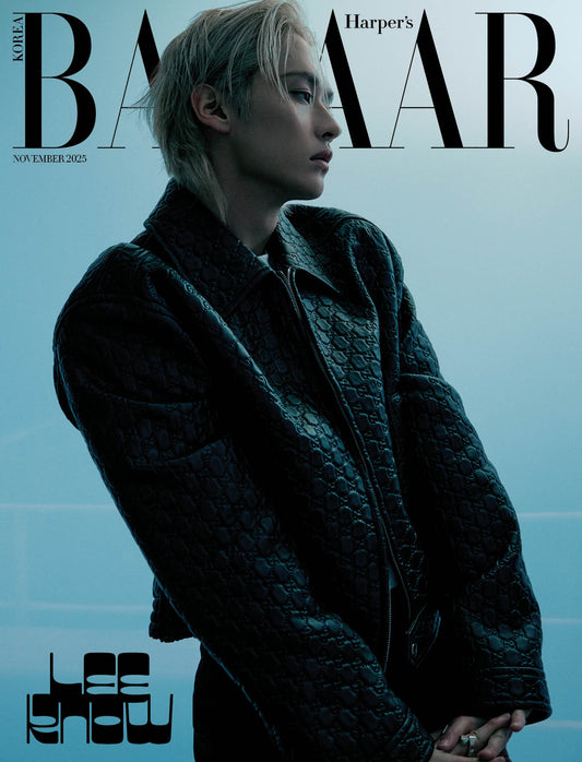 [Pre-Order] STRAY KIDS LEE KNOW - BAZAAR MAGAZINE 2025 NOVEMBER ISSUE