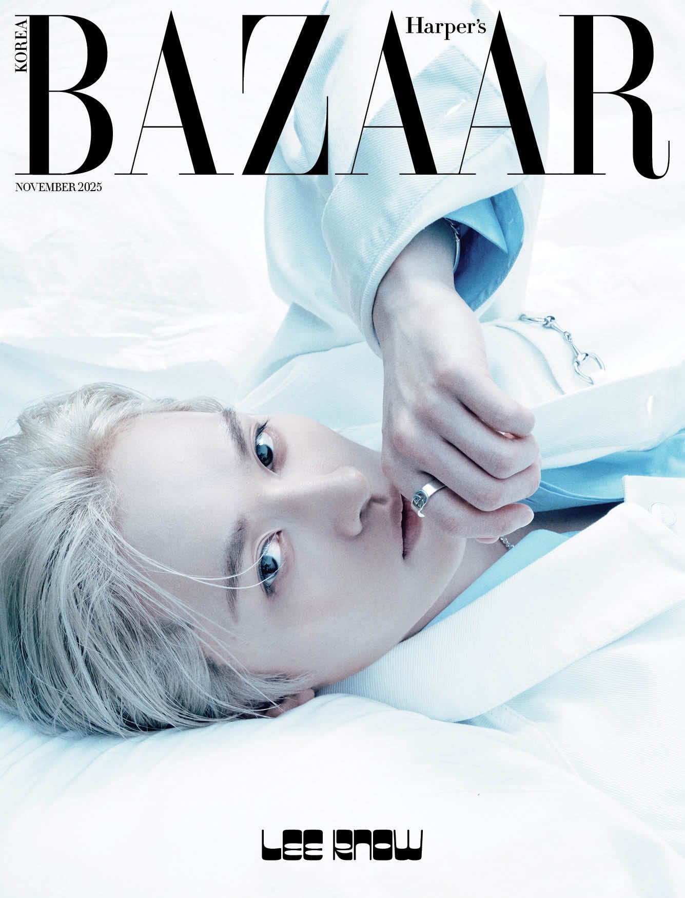 [Pre-Order] STRAY KIDS LEE KNOW - BAZAAR MAGAZINE 2025 NOVEMBER ISSUE