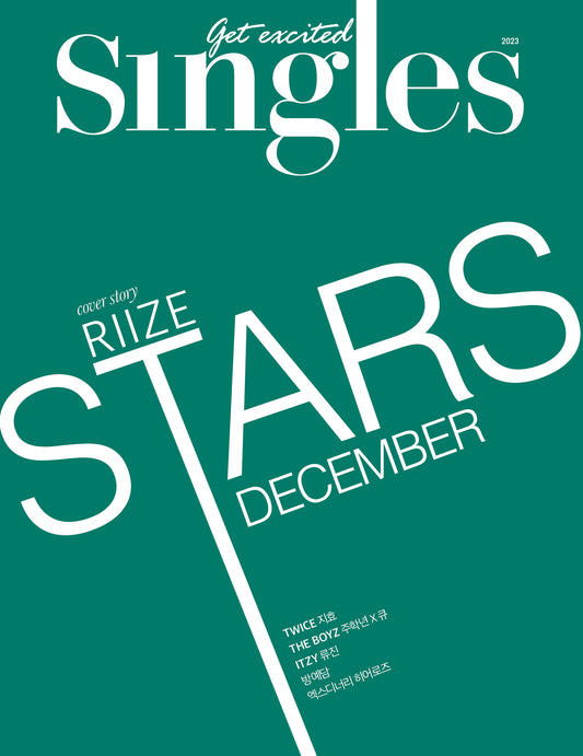 [Pre-Order] RIIZE SINGLES MAGAZINE 2023 DECEMBER ISSUE