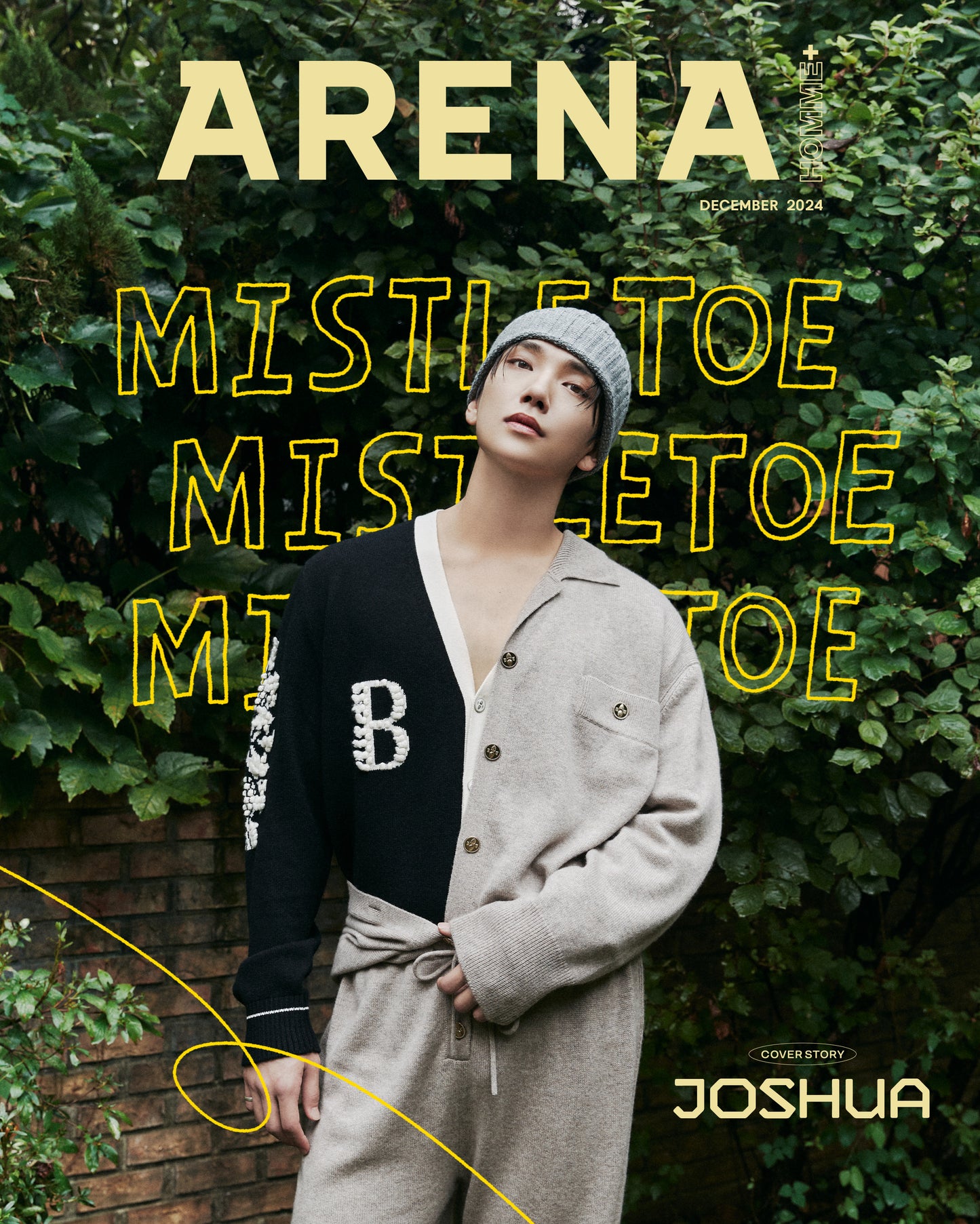 [Pre-Order] SEVENTEEN JOSHUA - ARENA HOMME MAGAZINE 2024 DECEMBER ISSUE