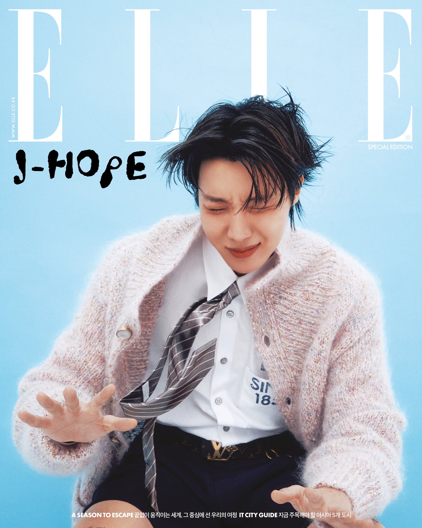 [Pre-Order] BTS J-HOPE - ELLE MAGAZINE 2025 DECEMBER ISSUE SPECIAL EDITION