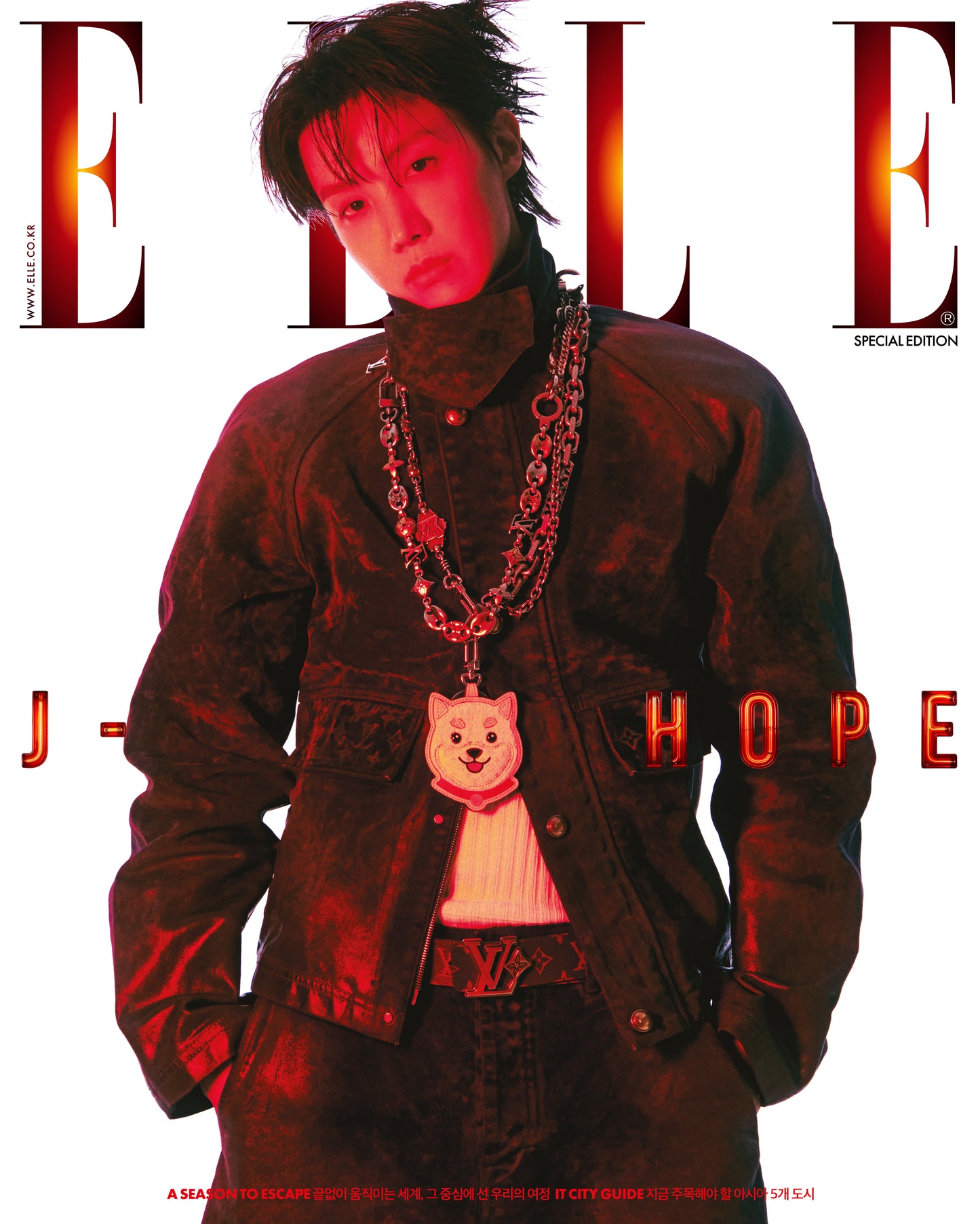 [Pre-Order] BTS J-HOPE - ELLE MAGAZINE 2025 DECEMBER ISSUE SPECIAL EDITION