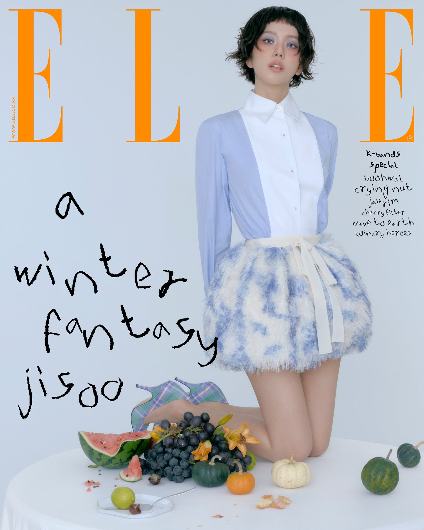 [Pre-Order] BlackPink JISOO - ELLE MAGAZINE 2025 DECEMBER ISSUE