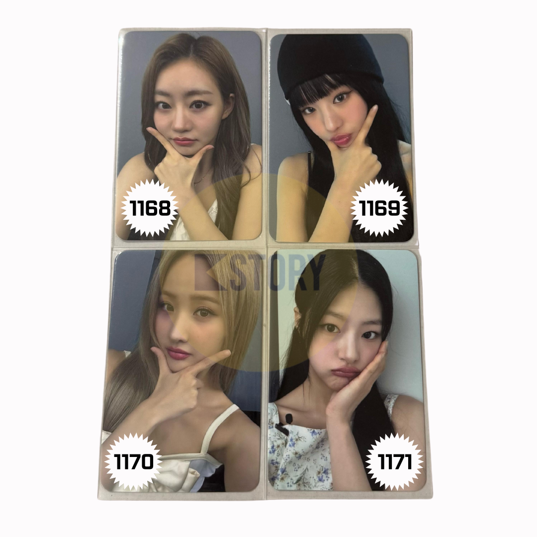 [Photocard 1168-1171]  KISS OF LIFE - MIDAS TOUCH 1ST SINGLE ALBUM PHOTOBOOK APPLE MUSIC POB