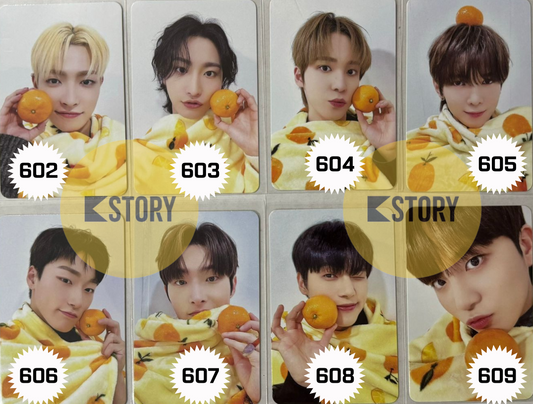 [Photocard 602~613] ATEEZ - THE WORLD EP.FIN WILL MAKESTAR LUCKY DRAW EVENT