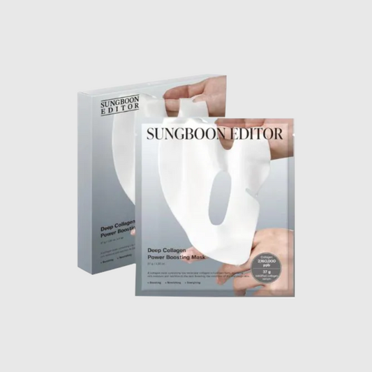 SUNGBOON EDITOR Deep Collagen Power Boosting Mask (4ea)