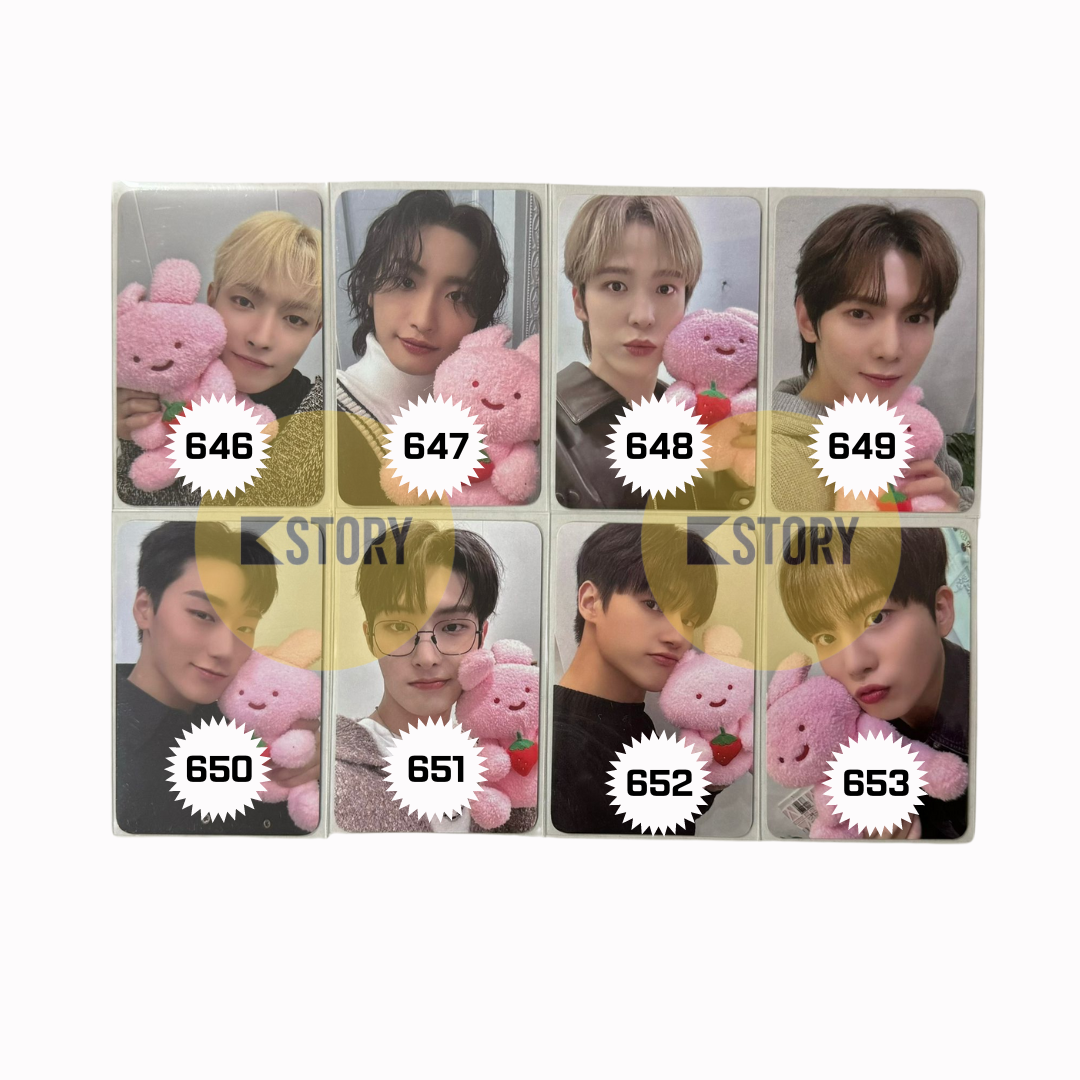 [Photocard 638~653] ATEEZ - THE WORLD EP.FIN WILL EVERLINE LUCKY DRAW EVENT