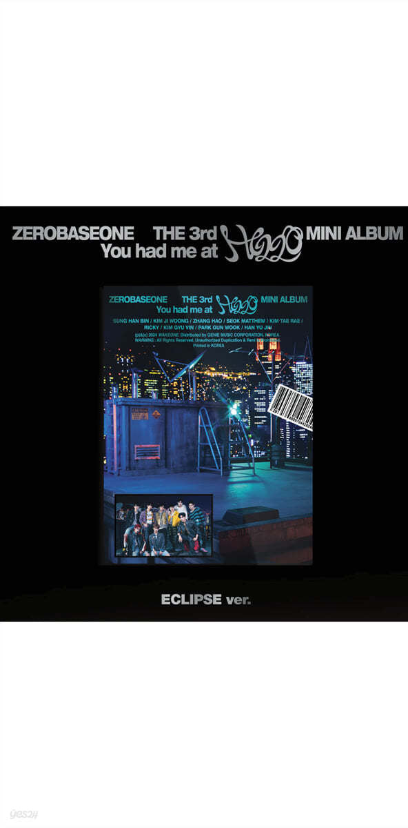 ZEROBASEONE - 3rd MINI ALBUM [You had me at HELLO]