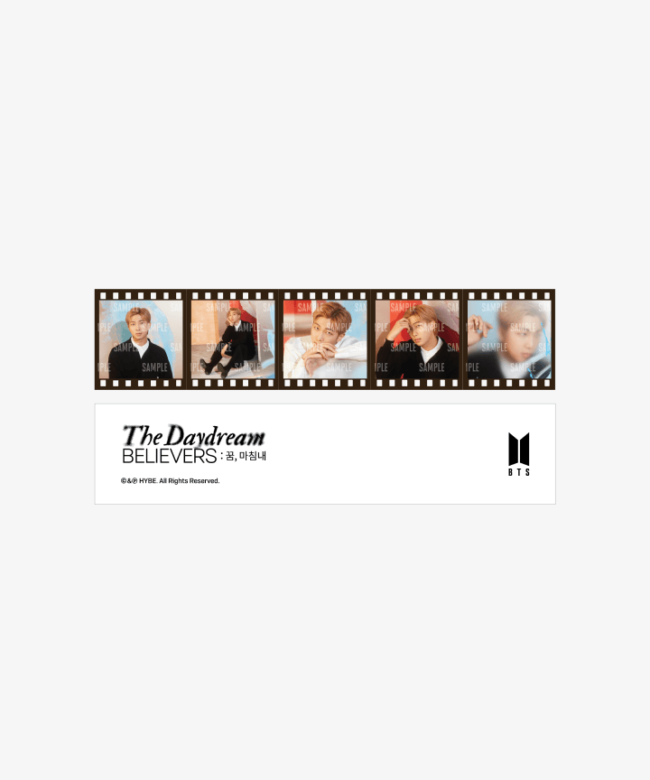 BTS - FILM PHOTO STICKER [THE DAYDREAM BELIEVERS OFFICIAL MD]