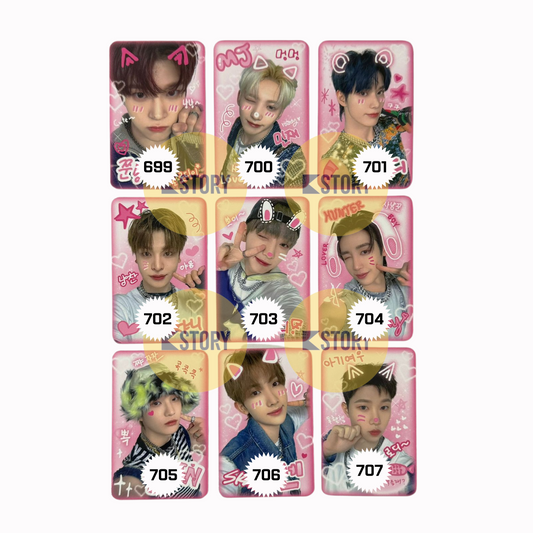 [Photocard 699-707] XIKERS - HOUSE OF TRICKY TRIAL AND ERROR 3RD MINI ALBUM MAKESTAR POB