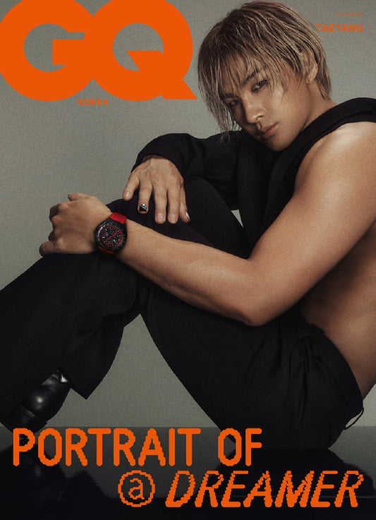 [Pre-Order] BIGBANG TAEYANG - GQ MAGAZINE 2025 MARCH (Stray Kids Interview)