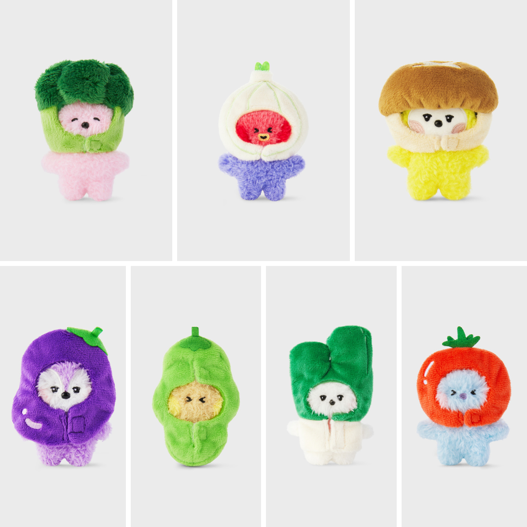 BT21 MININI VEGGIE DOLL