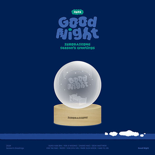 ZEROBASEONE - GOOD NIGHT 2024 SEASON'S GREETINGS OFFICIAL MD