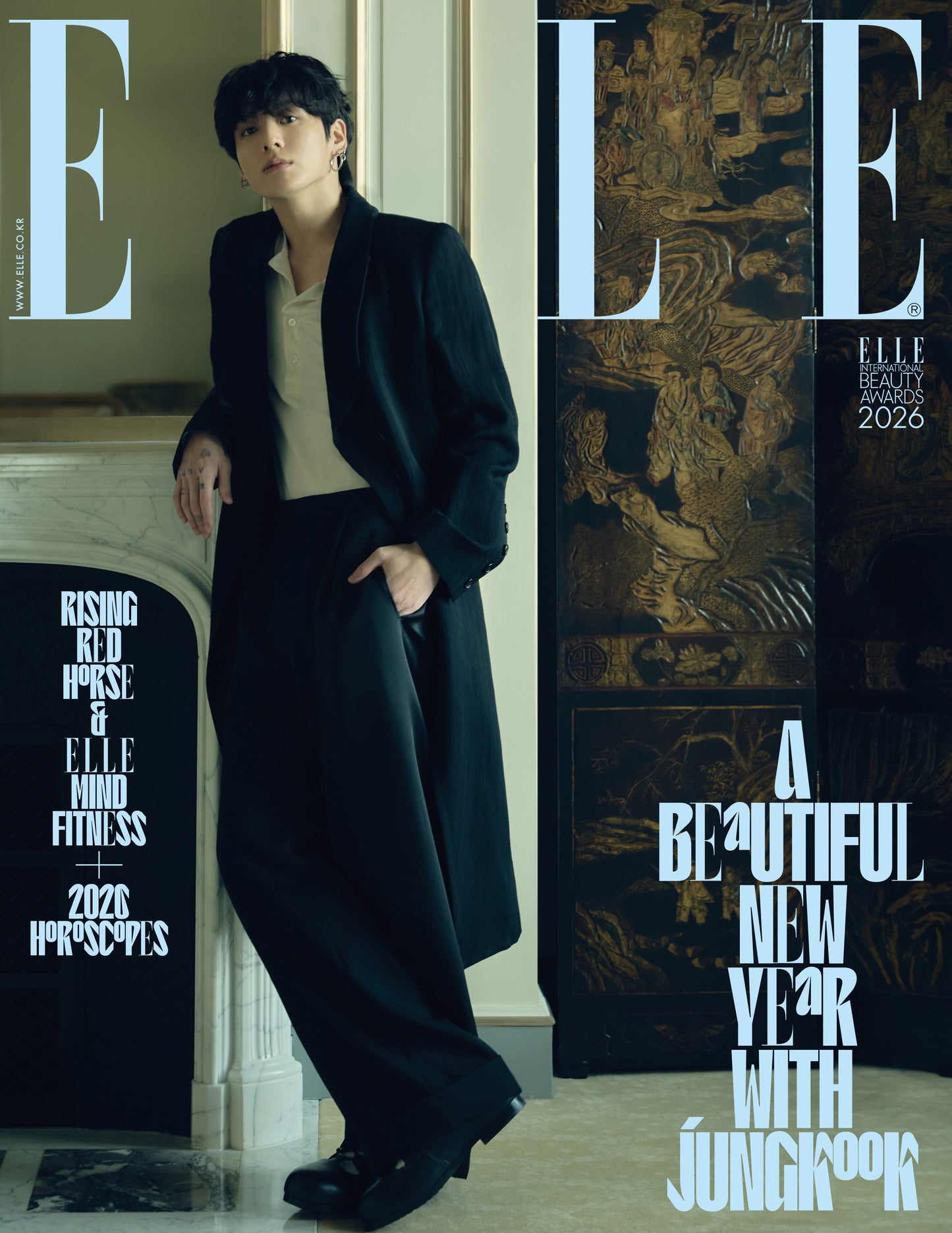 [Pre-Order] BTS JUNG KOOK - ELLE MAGAZINE 2026 JANUARY ISSUE