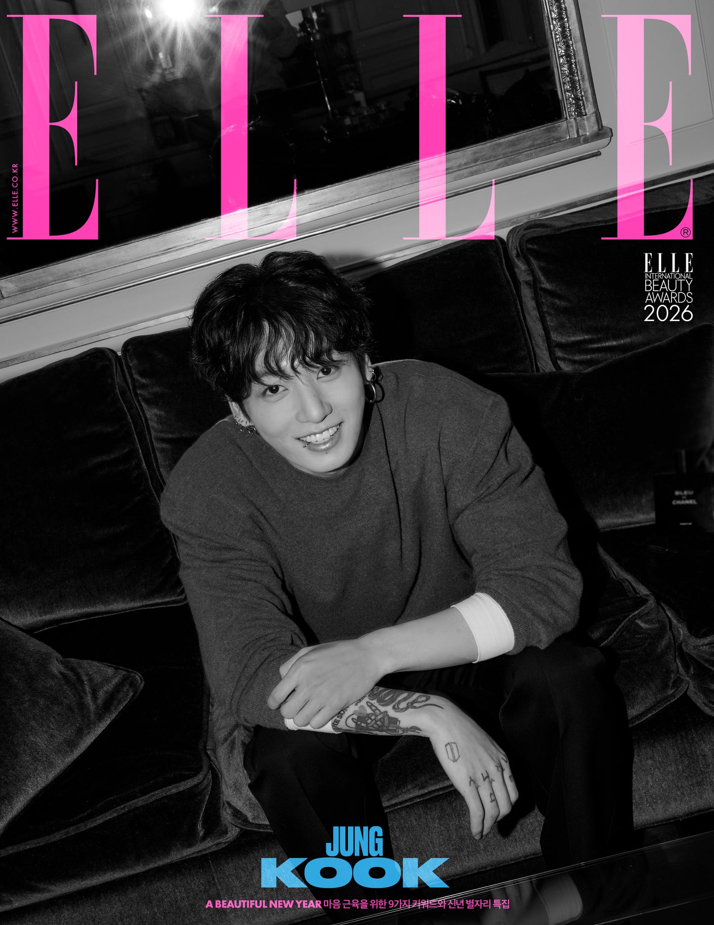 [Pre-Order] BTS JUNG KOOK - ELLE MAGAZINE 2026 JANUARY ISSUE