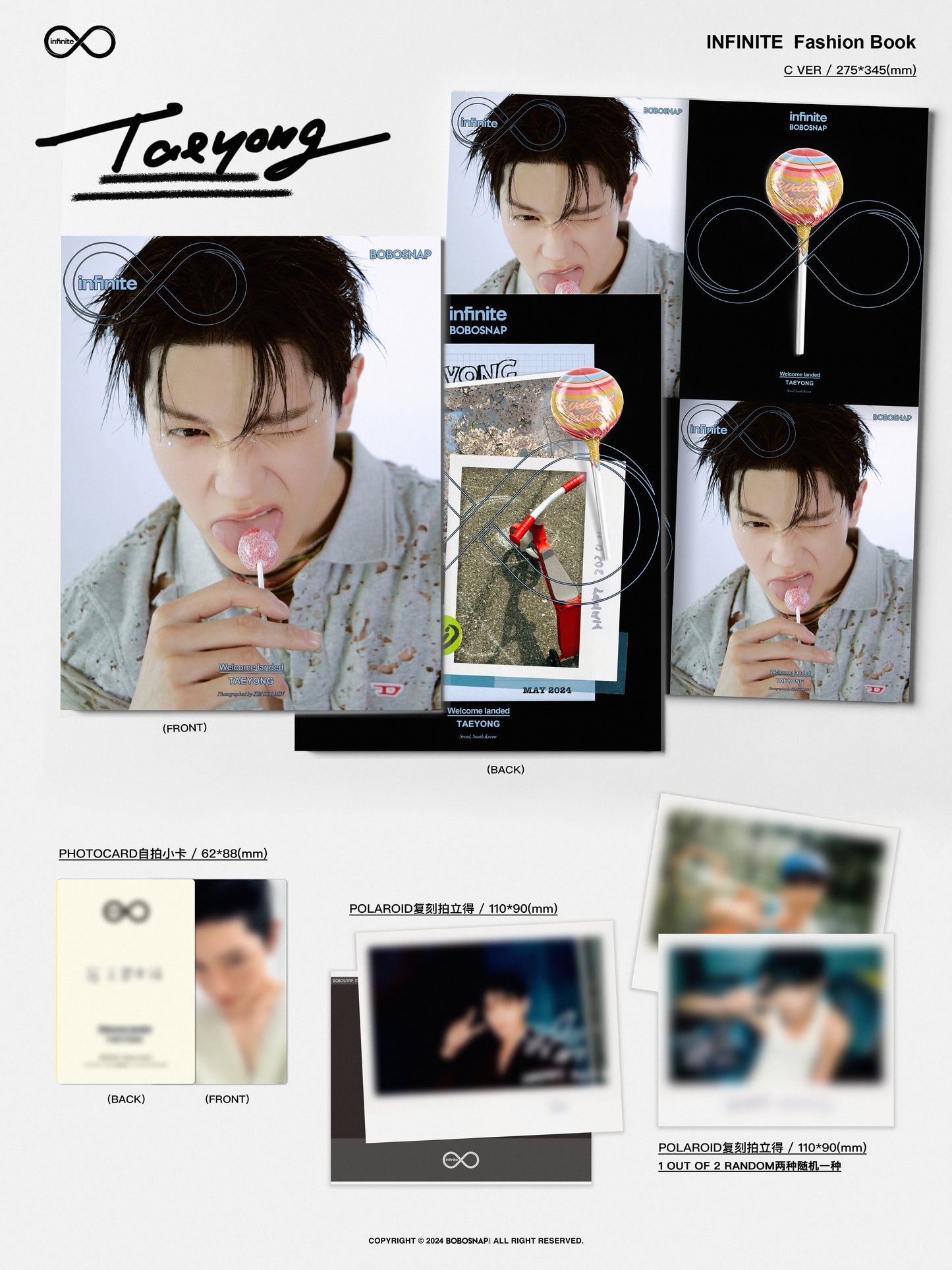 [Pre-Order] NCT TAEYONG BOBOSNAP Magazine 2024 May Issue