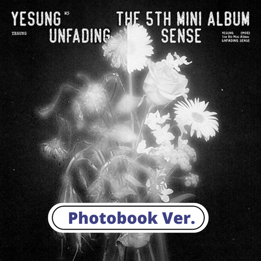 YESUNG - UNFADING SENSE 5TH MINI ALBUM PHOTO BOOK VER.