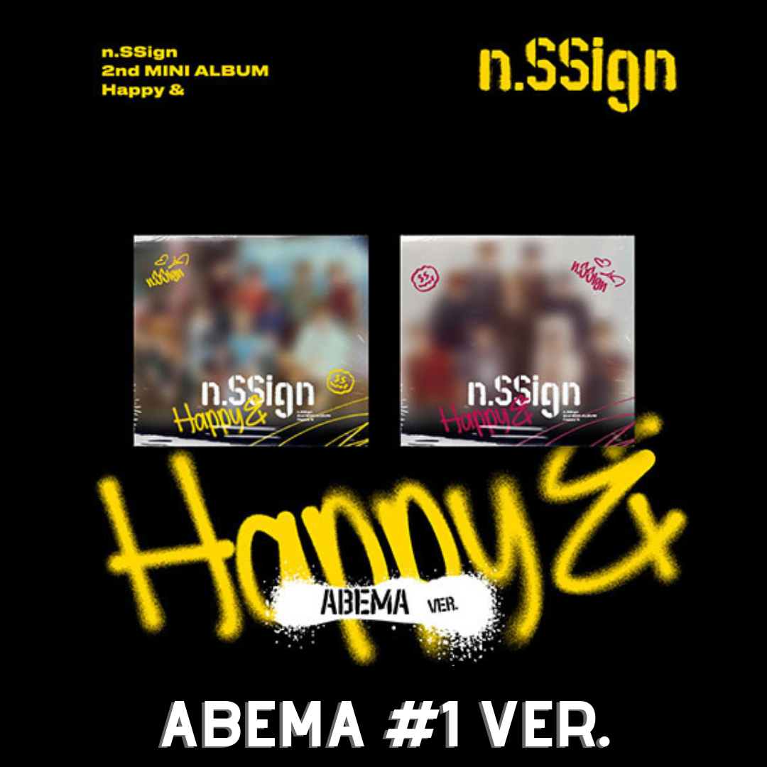 N.SSIGN - HAPPY & 2ND MINI ALBUM ABEMA VER.