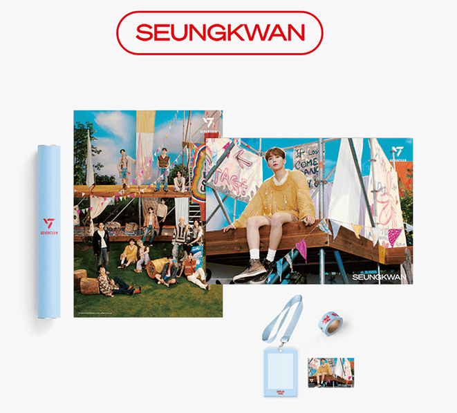 SEVENTEEN - SEVENTEENTH HEAVEN POSTER PACKAGE