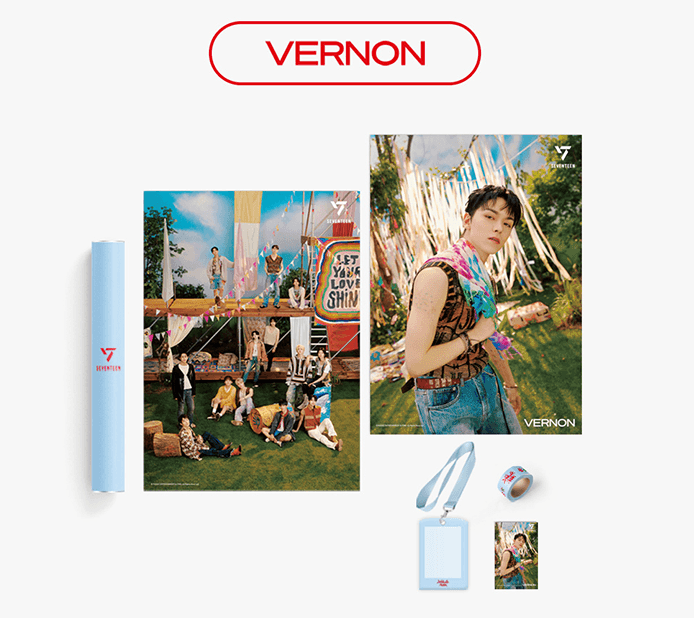 SEVENTEEN - SEVENTEENTH HEAVEN POSTER PACKAGE