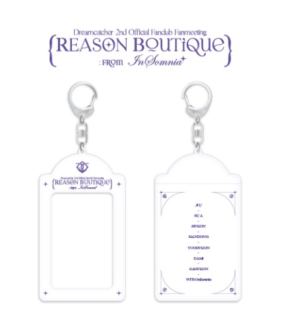 DREAMCATCHER 'REASON BOUTIQUE' FANMEETING GOODS Photocard & Holder