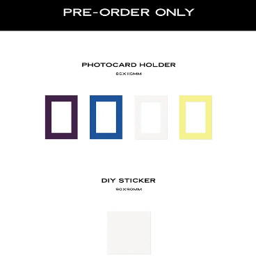[POB] NAYEON (TWICE) - Photocard Holder + DIY Sticker