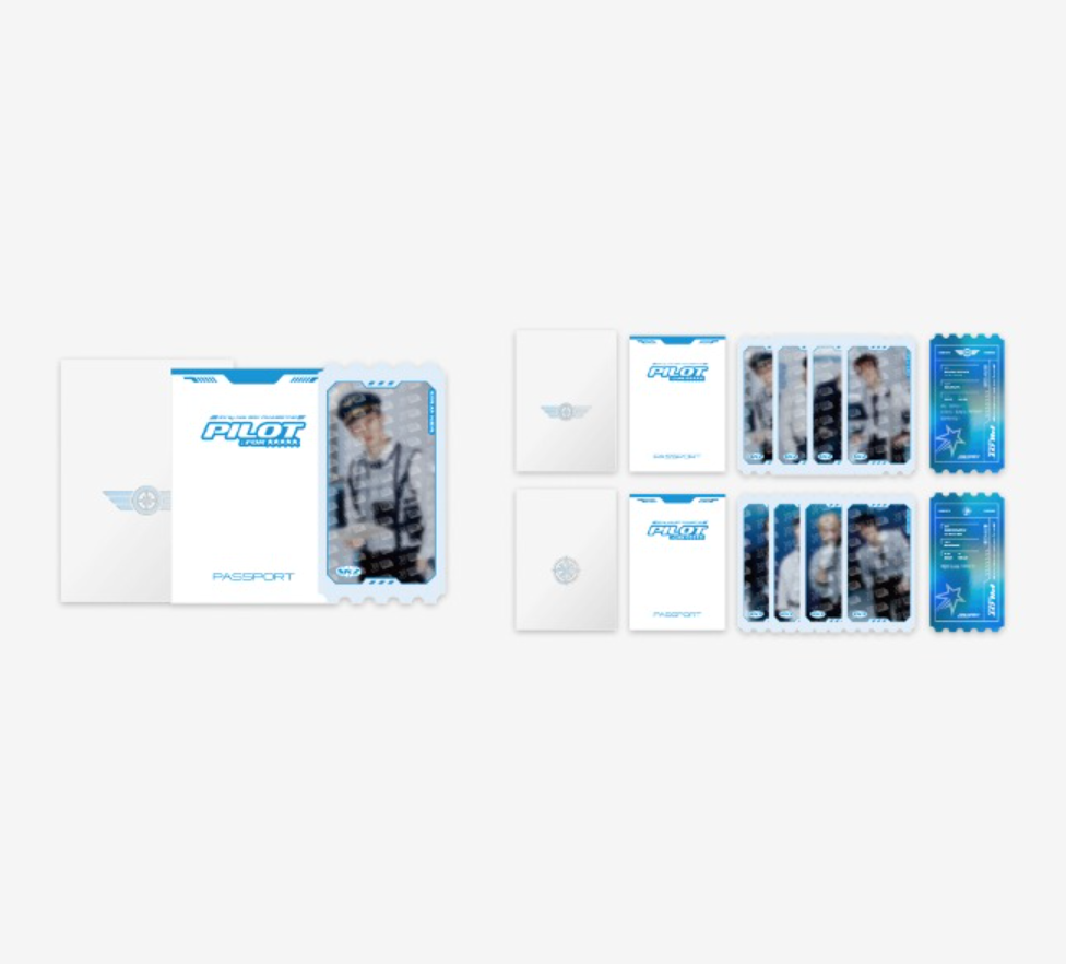 STRAY KIDS - 3RD FAN MEETING PILOT FOR 5 STAR OFFICIAL MD - PASSPORT SET