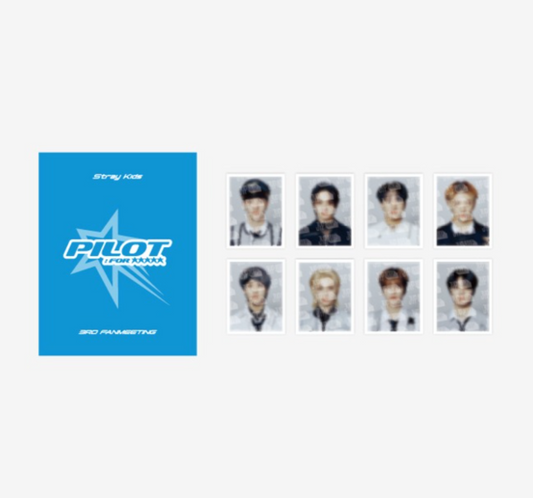 STRAY KIDS - 3RD FAN MEETING PILOT FOR 5 STAR OFFICIAL MD - ID PHOTO SET