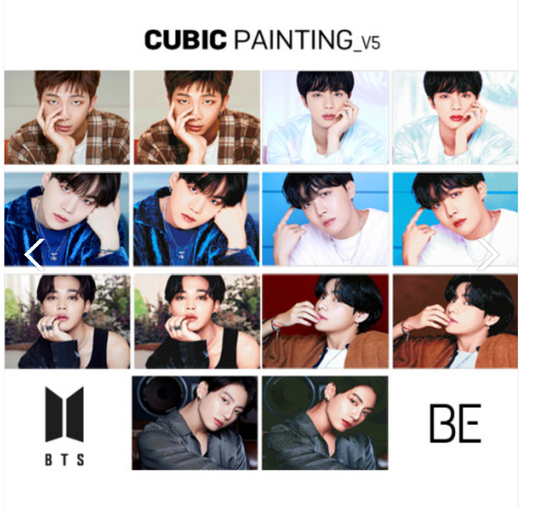 BTS [BE] Cubic Painting