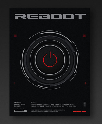 TREASURE - REBOOT 2ND FULL ALBUM PHOTOBOOK VER.