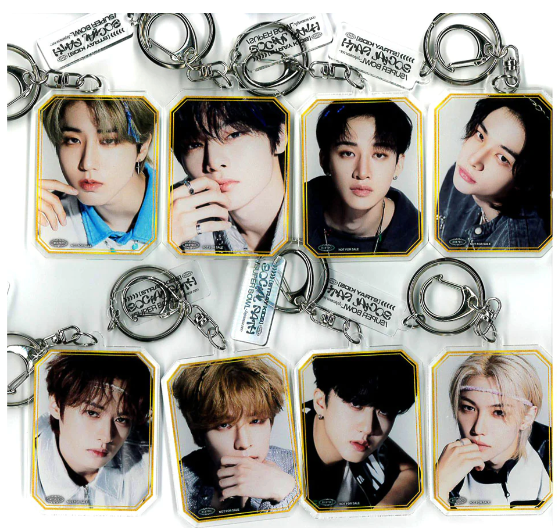 STRAY KIDS - JAPAN 1ST EP ALBUM Social Path Super Bowl Official Keyring