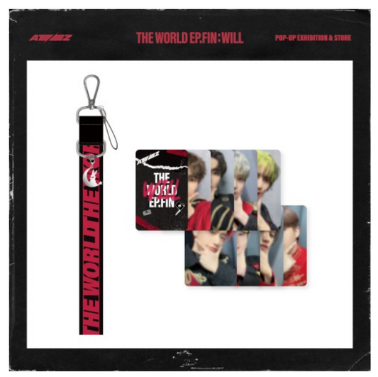 ATEEZ -  LIGHT STICK STRAP [THE WORLD EP.FIN WILL 2ND FULL ALBUM OFFICIAL MD]