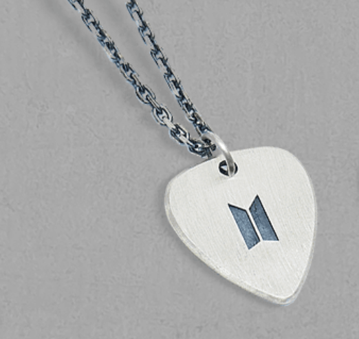 BTS Artist Made SUGA good Guitar Pick Necklace